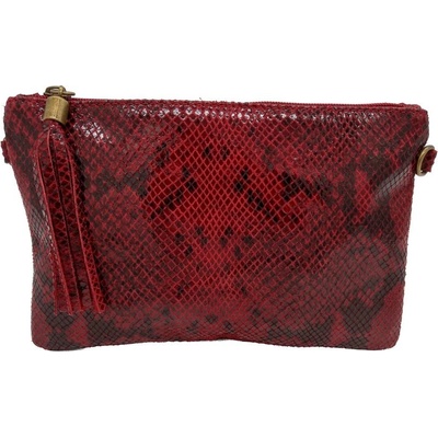 Donatella dámská kožená kabelka 16519 červená