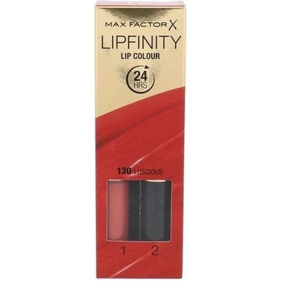 Max Factor Dlouhotrvající rtěnka s balzámem Lipfinity 130 Luscious 2,3 + 1,9 g