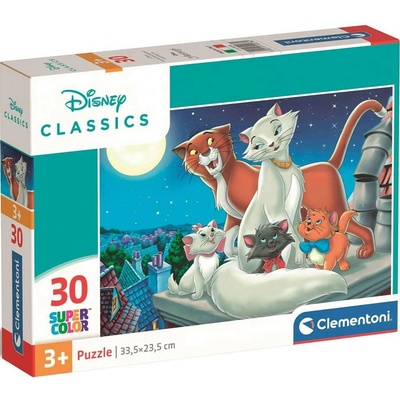 Clementoni Disney klasika Aristokočky 30 dielov