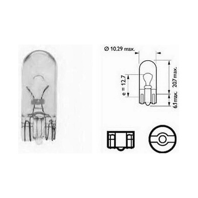 Mannol Long Life W5W W2,1x9,5d 12V 5W