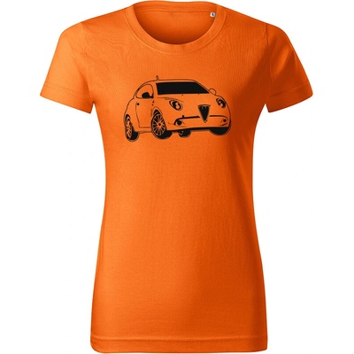 Tričko Alfa Romeo Mito dámske tričko Oranžová