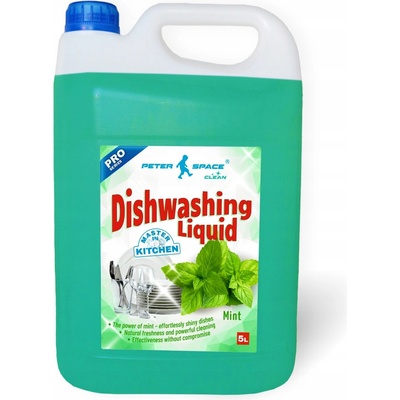 Peter Space Prostriedok na umývanie riadu Mätový 5 l
