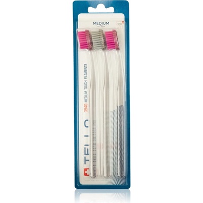 TELLO 3940 Medium 3pack четка за зъби 3 бр