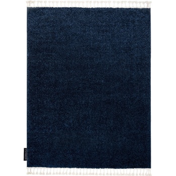 Dywany Łuszczów Berber 9000 navy modrá