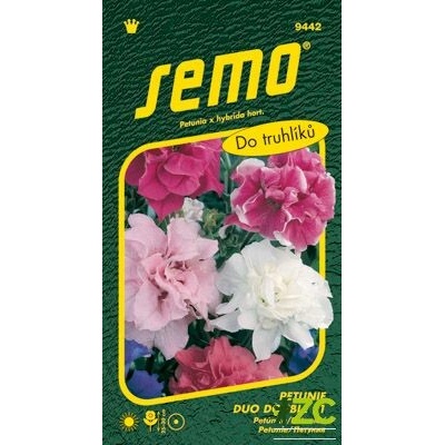 Semo Petúnia mnohokvetá Duo Double F1 30p