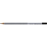 Faber-Castell Графитен молив с гума, HB, триъгълен, FABER-CASTELL "Grip 2001" 117200 (117200)