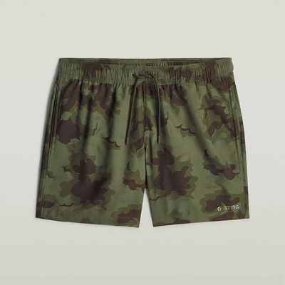 G-STAR Бански гащета G-Star Dirik swimming shorts - Green (Four Leaf Clover Cloud Camo)