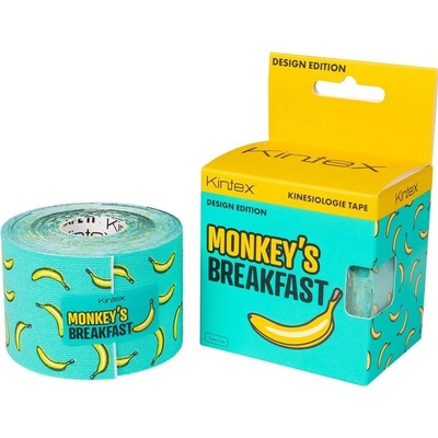 Kintex Design Kineziologický tejp monkey´s Breakfest 5 m x 5 cm