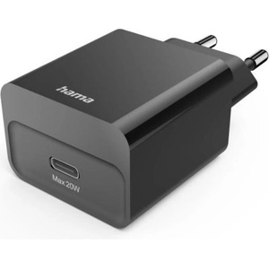 Hama Бързо зарядно, usb-c, pd, 20 w, черно (hama-201959) - Allstore