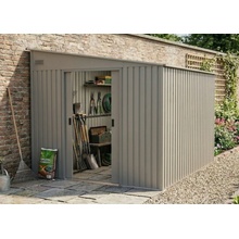 LANITPLAST WANDHAUS 911 plechový domček 267 x 309 cm, WARM GREY