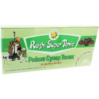 Merry Lynch Supertonikum reishi s ženšenem 10 x 10 ml