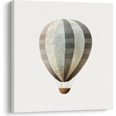 Obraz letící horkovzdušný balón - 50x50