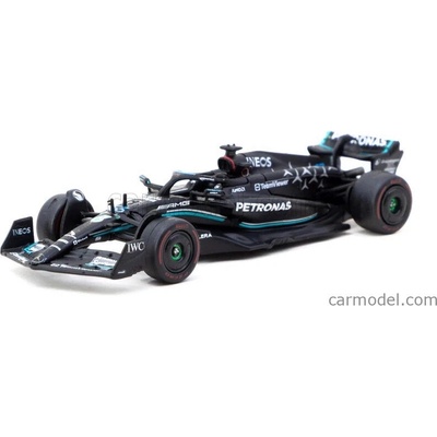 Tarmac Mercedes gp F1 W14 Team Mercedes amg Petronas Formula One N 63 3rd Spain Gp 2023 George Russell Black 1:64