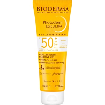 Image 1 of BIODERMA Photoderm Слънцезащитно мляко Lait Ultra, SPF50+, 200 ml