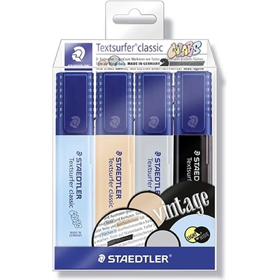 STAEDTLER Маркер за подчертаване Textsurfer винтидж асортимент (4) (364 CWP4)