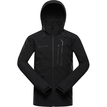 ALPINE PRO Мъжко софтшел яке с мембрана ALPINE PRO GEDER black ALPINE PRO | Cheren | МЪЖЕ | S
