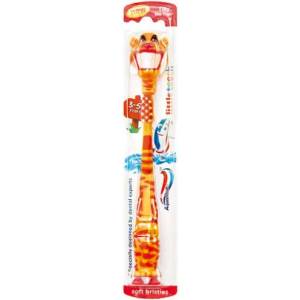 Aquafresh Lily the Tiger Little Teeth Четка за зъби за деца на 3-5 години Soft