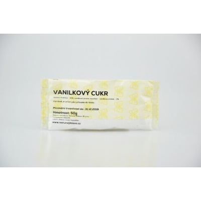 Natural Jihlava Vanilkový cukor s fruktózou 50 g