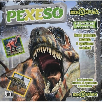 Jiri Models Pexeso v zošite Dinosaury