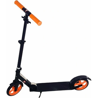 NewCential Skládací hliníková koloběžka Big Wheel AS-17019 černá/oranžová