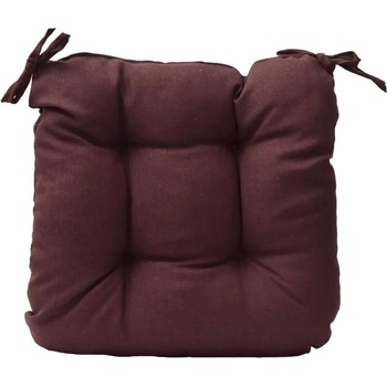 Image 1 of Png Панагюрище Възглавница за стол Тринити 45/45/4 см кафява