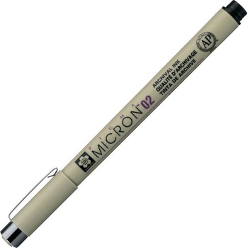 Sakura Pigma Micron 02 Техническа химикалка Black 0, 3 mm 1 бр (XSDK0249)