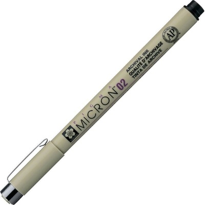 Sakura Pigma Micron 02 Техническа химикалка Black 0, 3 mm 1 бр (XSDK0249)
