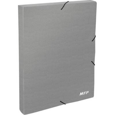UNIPAP složka M box 3cm s gumkou A4 šedá 5371183
