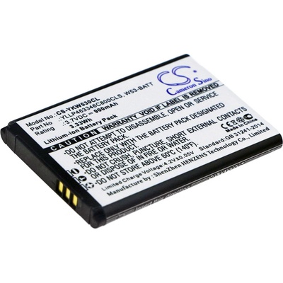 Cameron Sino CS-YKW530CL 3.7V Li-ion 900mAh černá - neoriginální