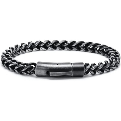 Impress Jewelry náramek z chirurgické oceli Hyginus Gunmental 201111184708