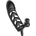 Malesation Vibro Cock & Clit Sleeve Black