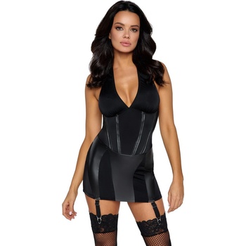 Image 1 of Cottelli Collection Dominatrix Costume 2471027 Black L