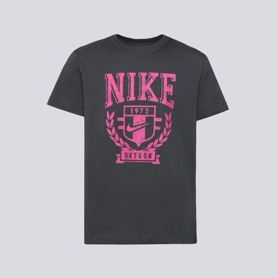 Nike Тениска G Nsw Trend Bf Tee Girl детски Дрехи Тениски FZ4724-060 Сив 158-170 (FZ4724-060)