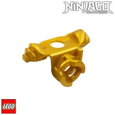 LEGO® 98132 NINJA BRNĚNÍ s pochvou na 2 KATANY Zlatá