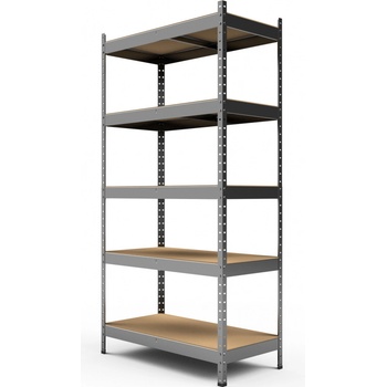 Marbo Regál Solid 180 x 90 x 50 5 políc