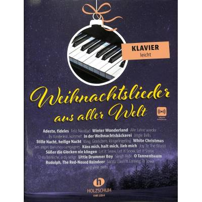 Weihnachtslieder aus aller Welt vnon koledy a melodie v jednoduch prav pro klavr 1492009