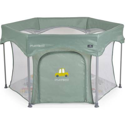 Cangaroo Детска кошара за игра Playbox зелен (112147)