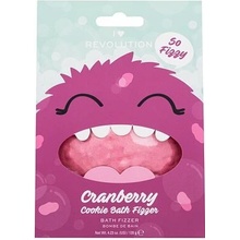 I Heart Revolution Cookie Bath Fizzer Cranberry bomba do kúpeľa 120 g