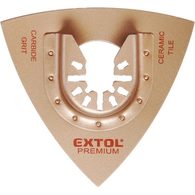 EXTOL PREMIUM rašple trojúhelníková, 78mm, karbid, tvrdokov 8803860