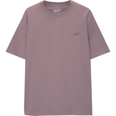 Pull&Bear Тениска лилав, размер XL