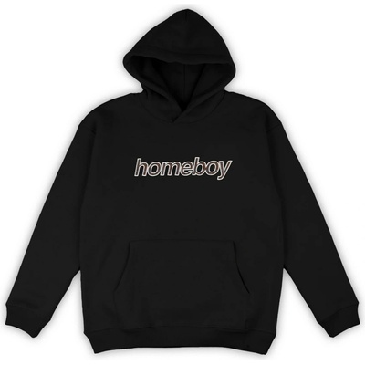 Homeboy Plaid Helvetica Hood Black