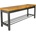NIKA Метална пейка без облегалка Пекин 100 x 30 x 45 см (2177/C)