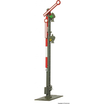 Viessmann H0 mechanické návěstidlo, dvouramenné dva pohony, úzký stožár 4532