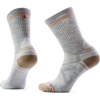 Smartwool Дамски туристически чорапи Smartwool Women's Performance Hike Light Cushion Crew Walking socks - Light Grey / White (201-4063-0811)