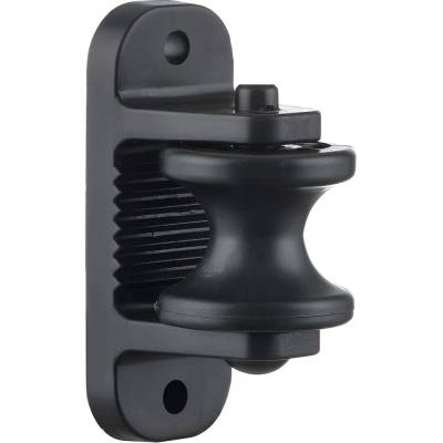 Rohový otočný izolátor s rolnou pro lana do 8 mm, na vruty - 4 ks