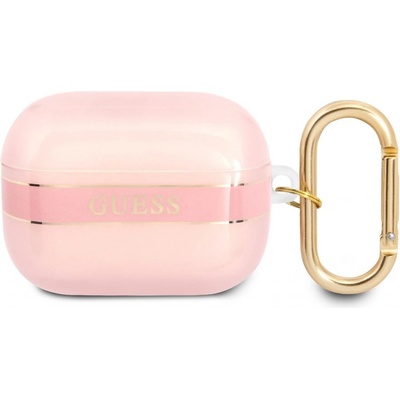 Guess TPU Printed Stripe Puzdro pre Airpods Pro GUAPHHTSP