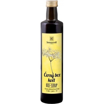 Sonnentor Bio sirup Černý bez květ 0,5 l