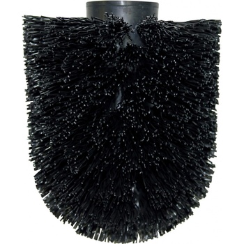 Spirella náhradní WC štětková hlavice, černá, průměr 80 mm 10 15628