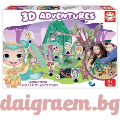 Educa 3d пъзел educa 18229 - Приключения с феи (edu18229)