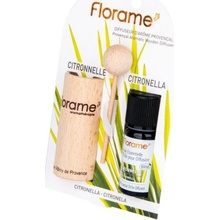 Florame Difuzér provensálský drevený + éterický olej Citronela 10 ml